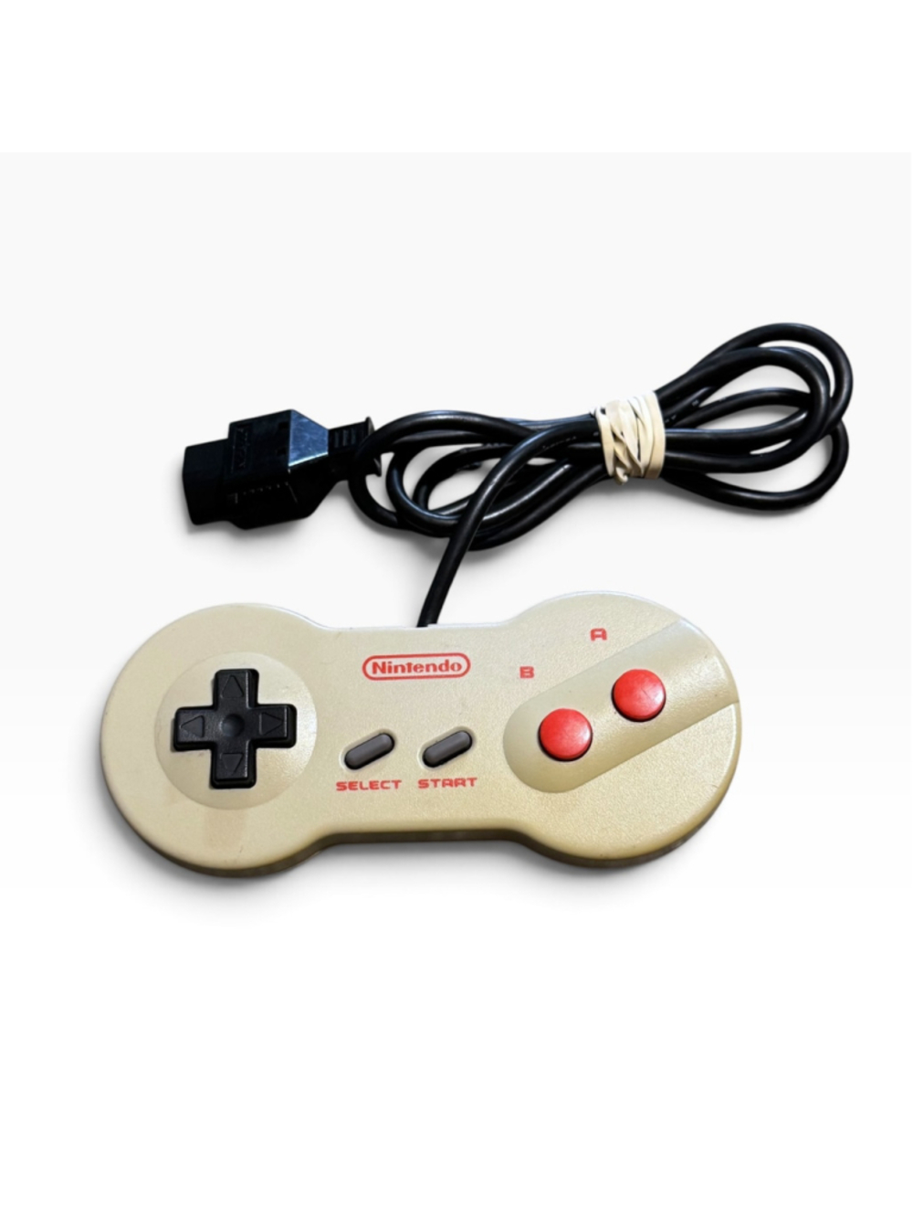 Genuine /Oem Nintendo NES Famicom Dogbone Controller Hvc-102 Tested